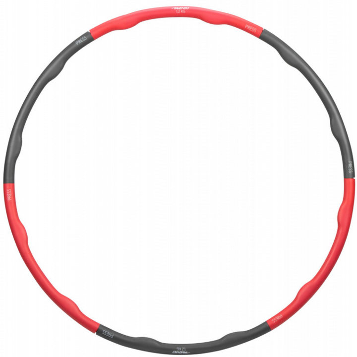 NBR Hula-Hoop (1,2kg) Pink/Grey
